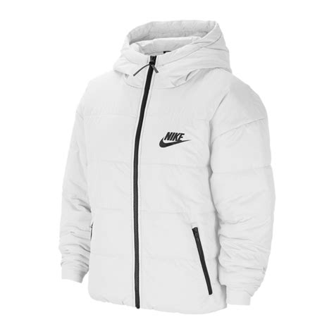 nike wattierte jacke damen weiß|Weiße Nike Jacken & Blazer für Damen .